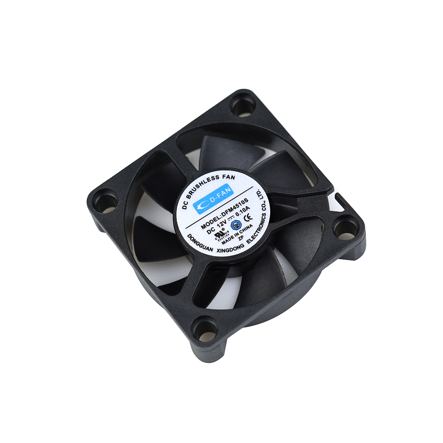 Flux d'air élevé 5V 12V 45mm CC Axial Axial