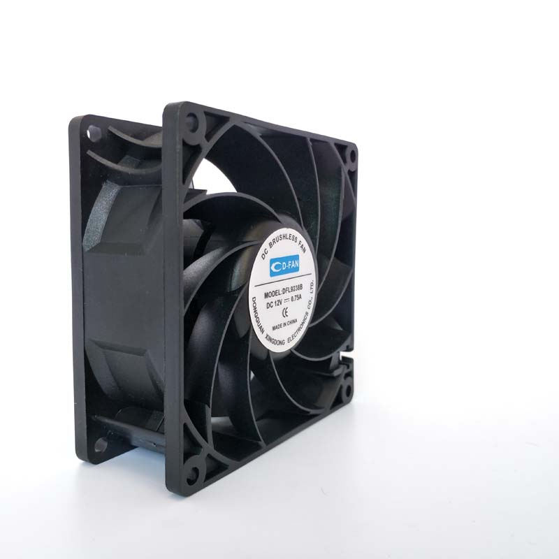 Ventilateur axial CC haute pression 12V 92x92x38mm pour serveur