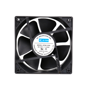 Ventilateur axial 12V 24V de haute qualité 12V 24V 120mm