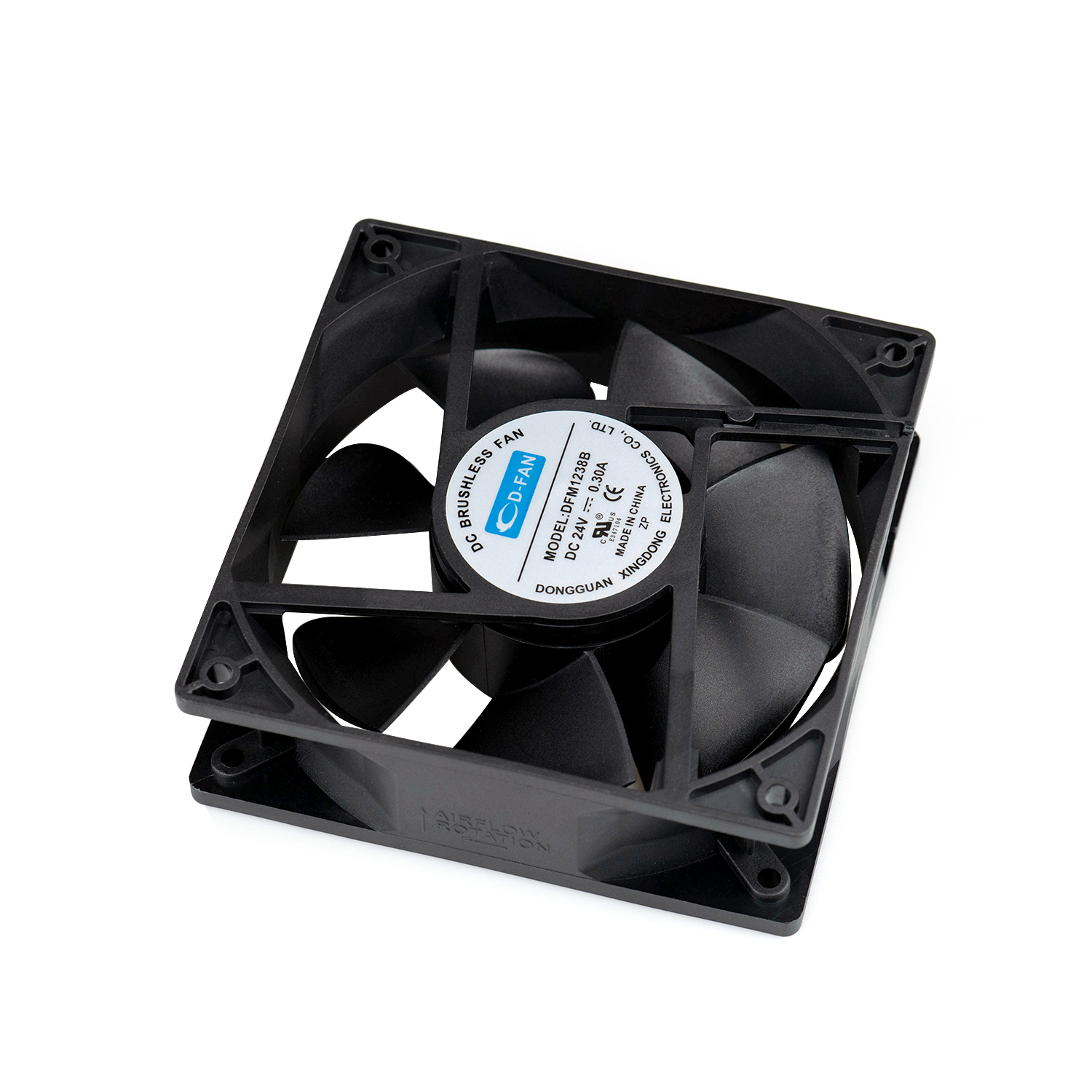 Ventilateur axial 12V 24V DC 120x120x38mm pour générateur d'ozone