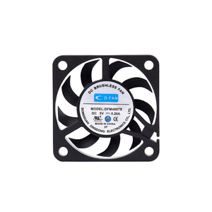 PWM 5V 12V 40mm manchon portant ventilateur axial DC