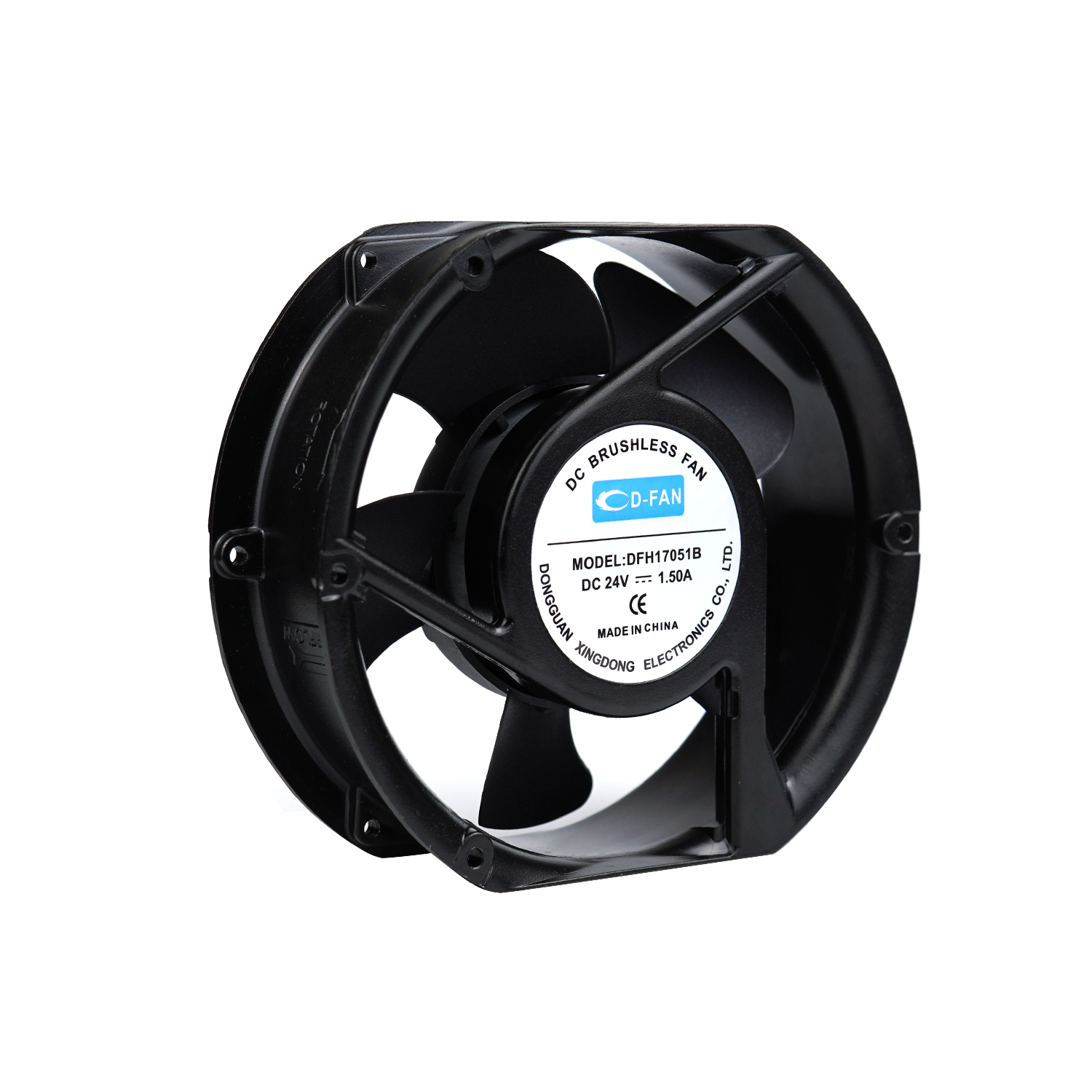 Ventilateur axial DC sans pinceau pour serveur