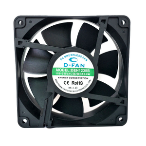 Consommation de puissance faible 120x120x38mm 12038 Ventilateur axial CE