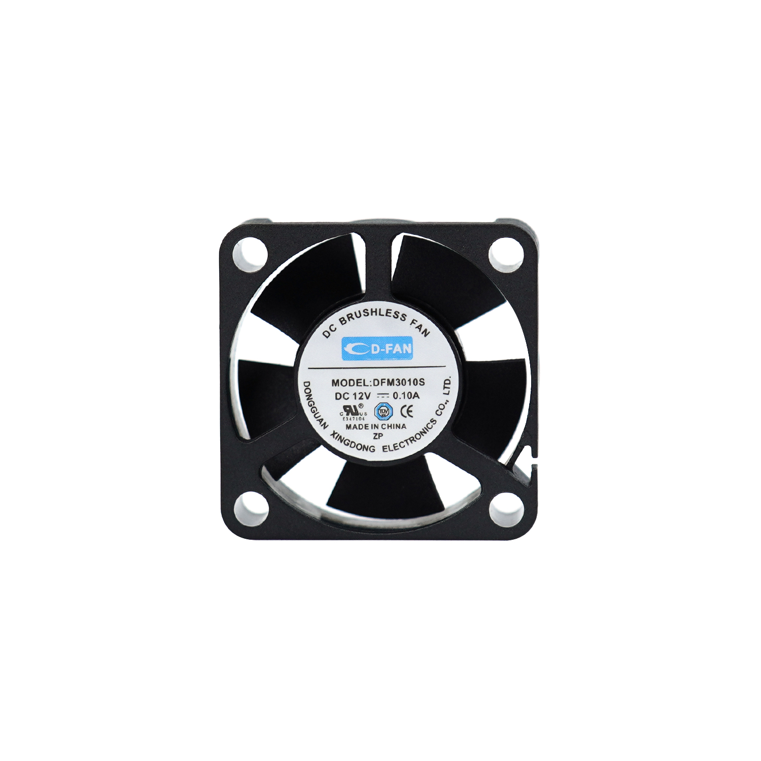 Évaliteur axial DC de 5V 12V 30x30xx10mm pour la sécurité